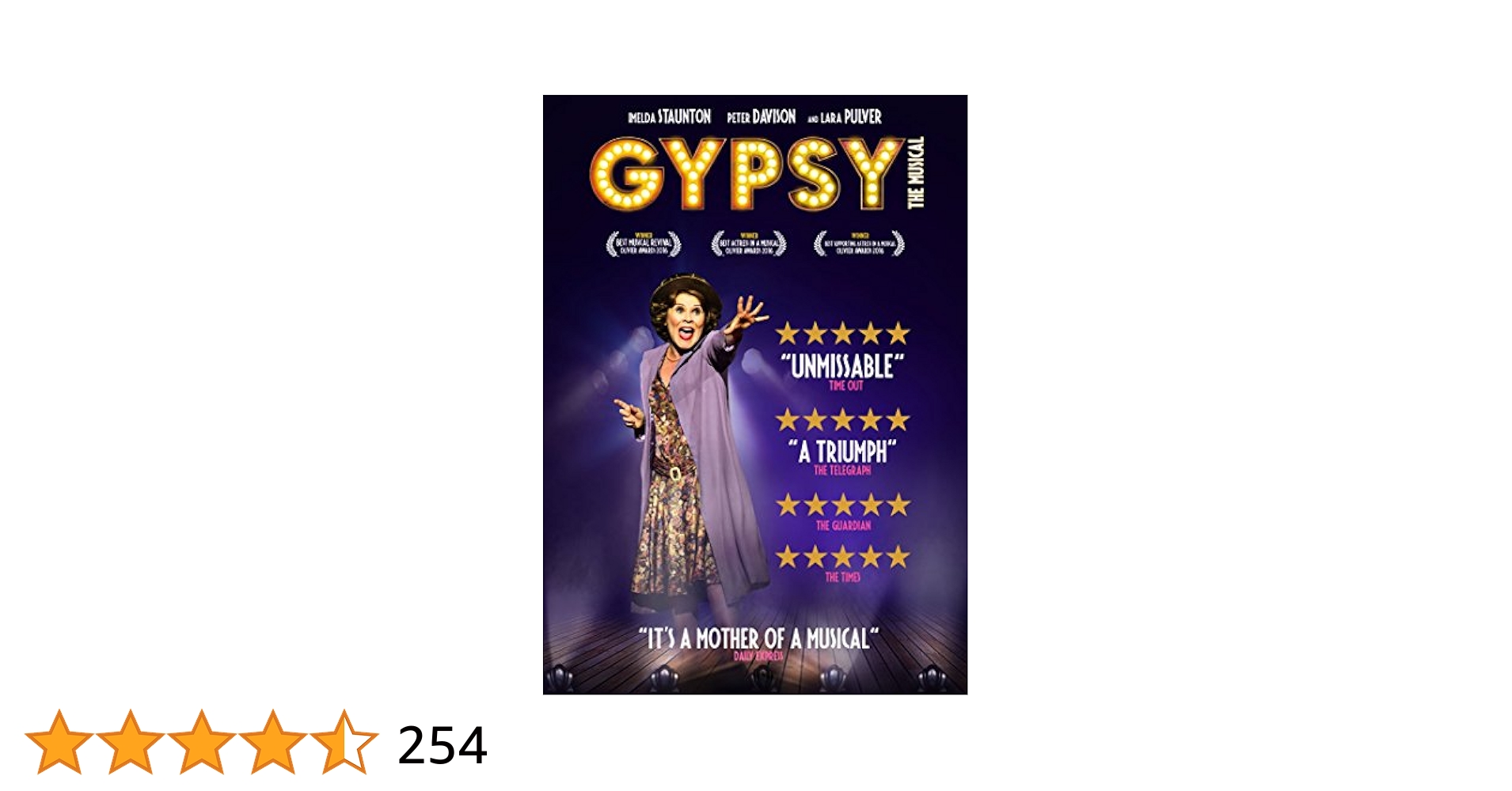 Amazon.co.jp: Gypsy: The Musical [Region 2] : DVD